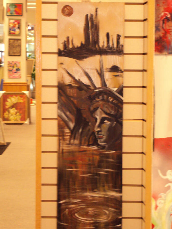 Liberty Submerged on display at Art & Decor Liberty Submerged on display at Art & Decor